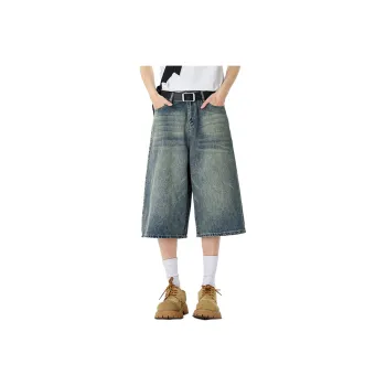 R.super Denim Shorts Unisex