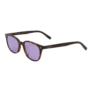 LACOSTE Plastic Square Sunglasses Men's Tortoiseshell