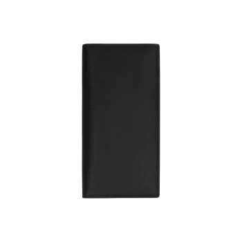 Valextra Calfskin Wallet Men's Black