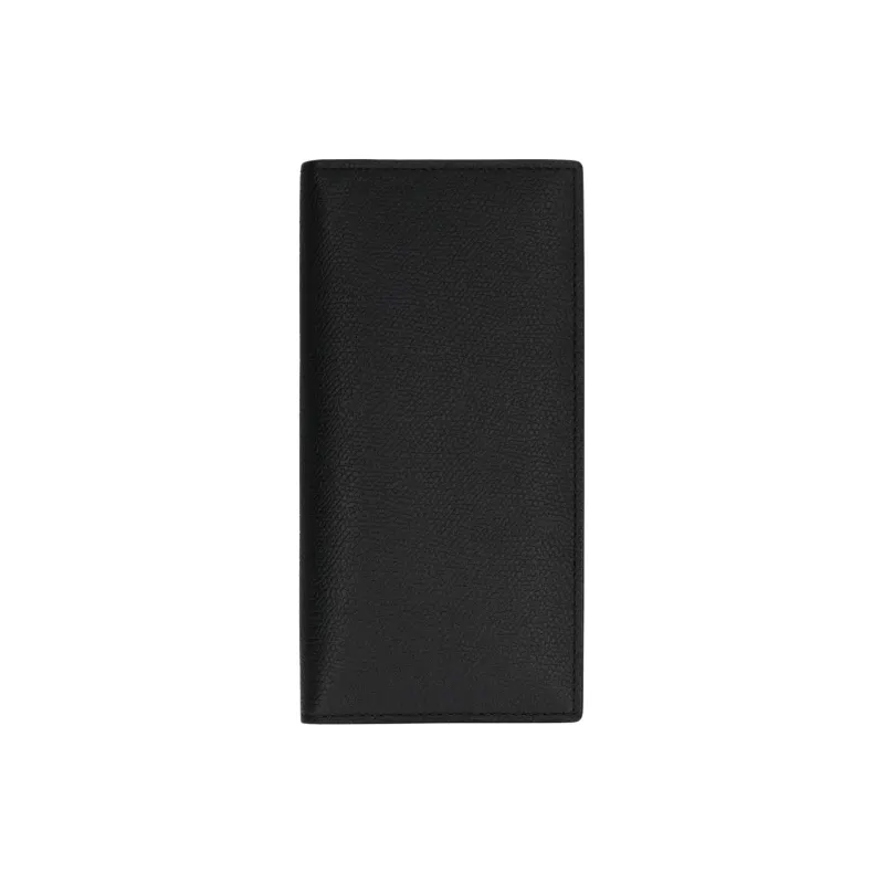 Valextra Calfskin Wallet Men's Black-0