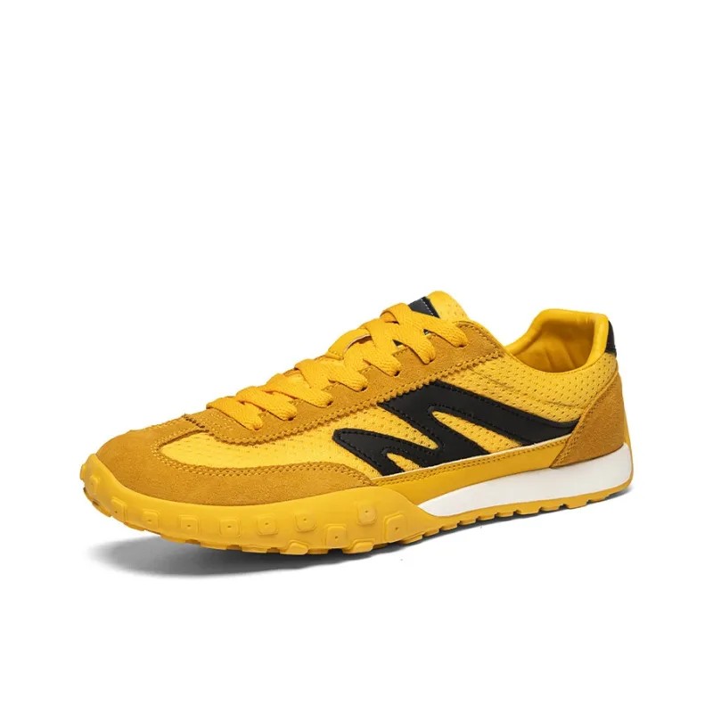 OUGLEMEN Slip Resistant And Abrasion Resistant Coverage Low Top Casual Shoes Men's-6