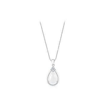 JOYDINNY Chalcedony Necklaces Women's