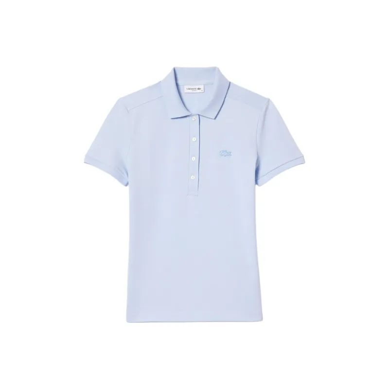 LACOSTE Polo Shirt Women's Light Blue-0