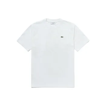 LACOSTE T Shirts Unisex White