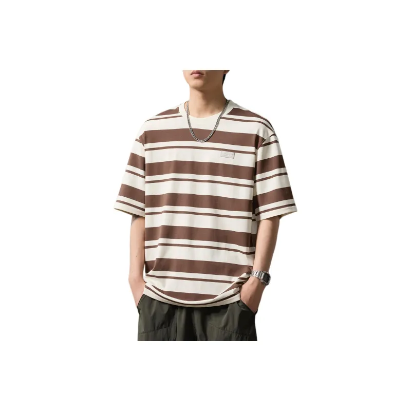 WOOD SOON Men's Summer Thin Trendy Brand T Shirt Unisex-14