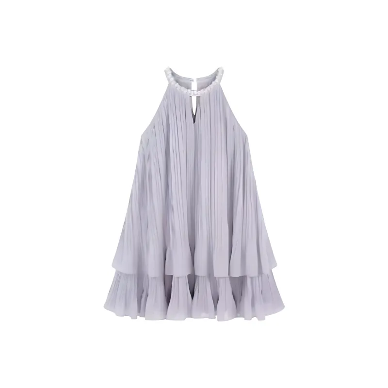 KKX Sleeveless Dresses Women's Purple-0