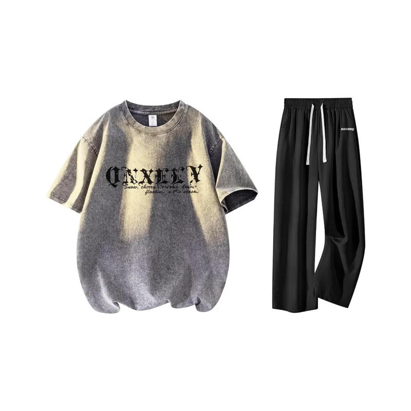 Qnxeey Casual Sportswear Unisex-3