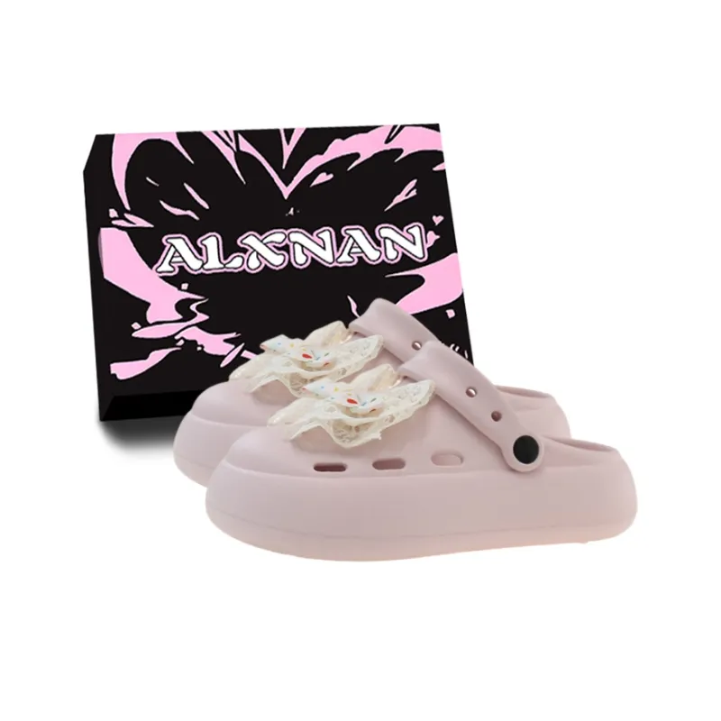 Alxnan Odor Resistant Closed Toe Slippers Women's-29
