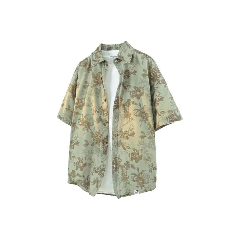 Être Par Lee Shirts Unisex Rose Green-0
