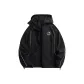 [Night Ride Reflective Strip Sun Protection]Black (B Brave Adventure Chest Badge)