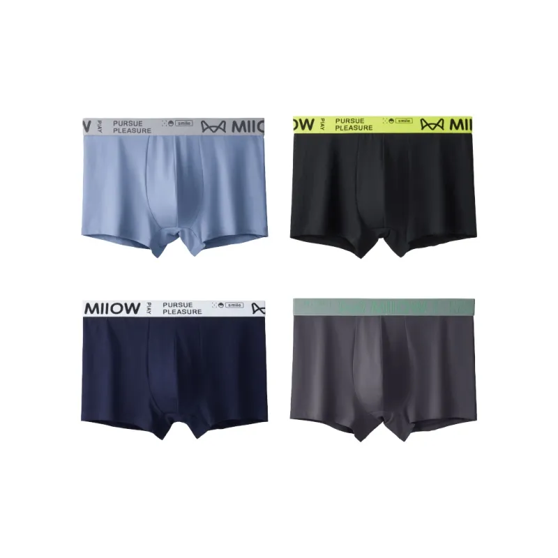 MIIOW Boxer Shorts Men's 4 Pack-4