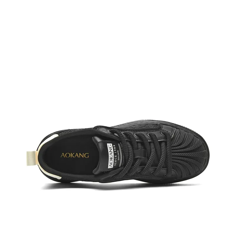 AOKANG Air Force One Series Anti Slip Wear Resistant Low Top Skateboard Shoes Box-17