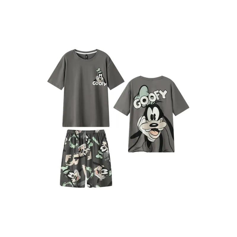Gongdie x Disney Pajama Set Men's Gray-0