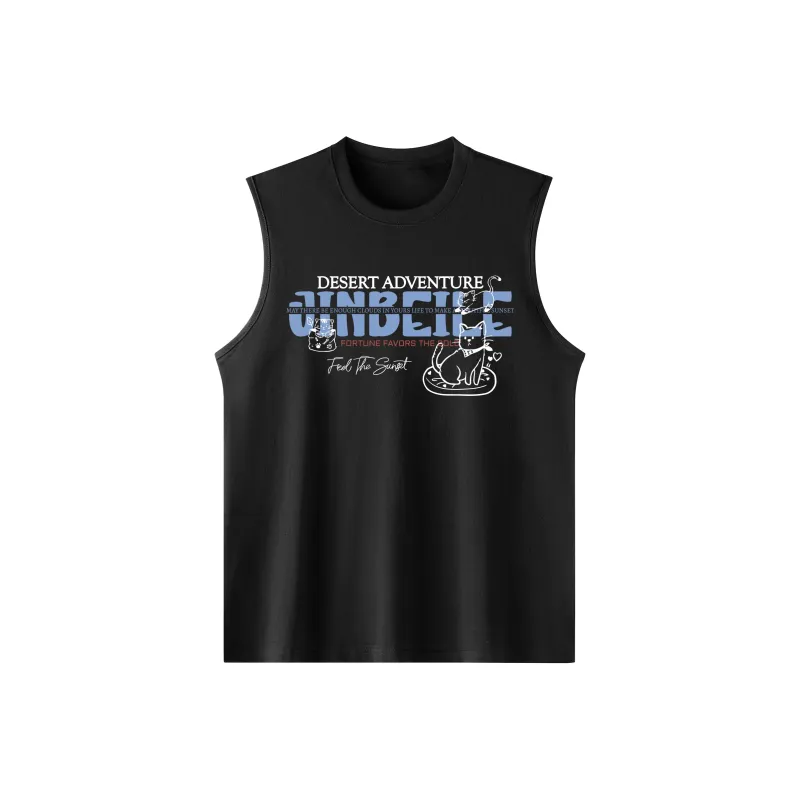 JINBEILE Tank Tops Unisex-0