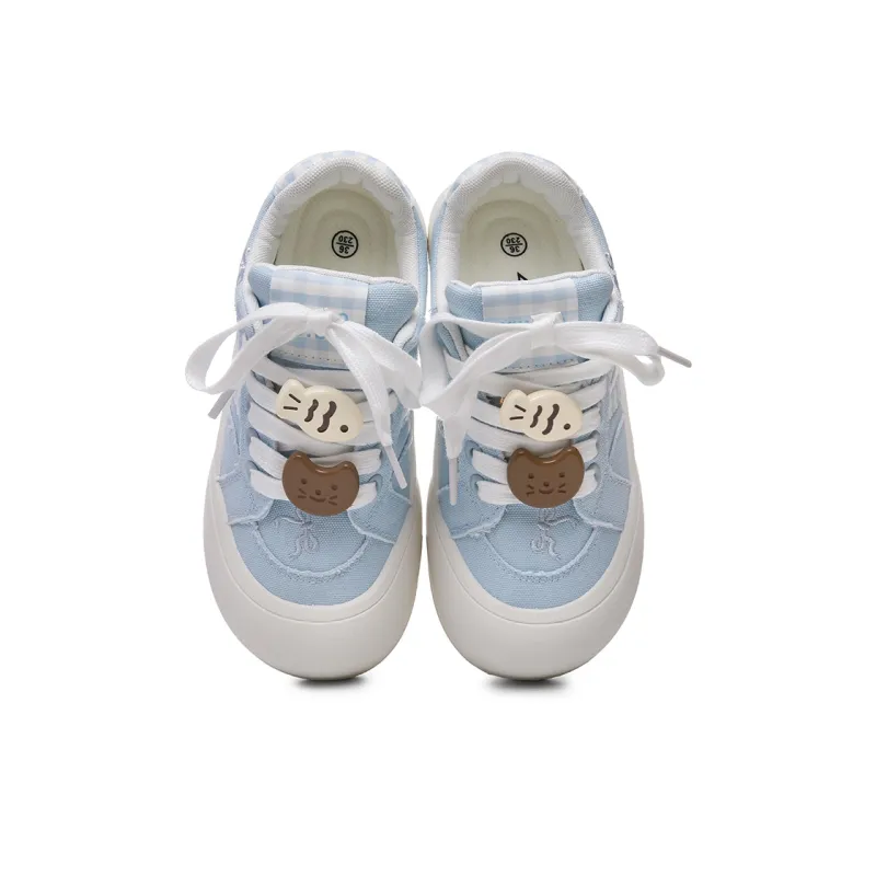 Lovely You Wear resistant And Lightweight Low Top Skateboard Shoes Women's-33