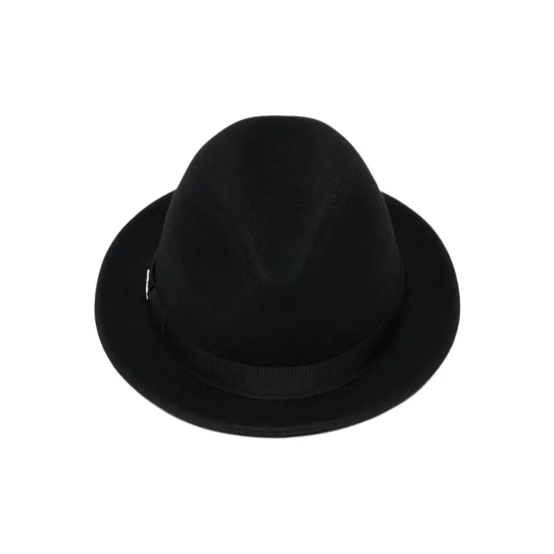 LACOSTE Wool Felt Cotton Bucket Hats Men's Black-2