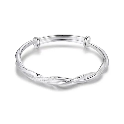 Modern Miracle 999 Fine Silver Sterling Silver Bracelets Women's