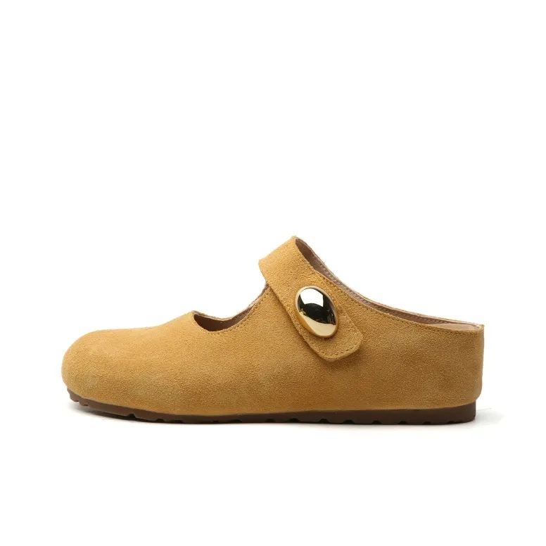 STELLA WEISZ Rubber Sole Abrasion Resistant Slip Resistant Closed Toe Slippers Women's-5