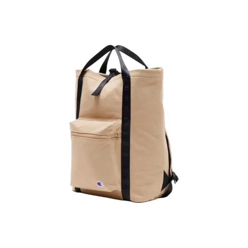 Champion Cotton Backpack Men's Beige-0
