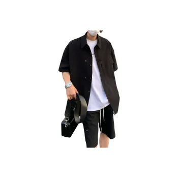 MARK WAFFLE Shirt Matching Set Unisex