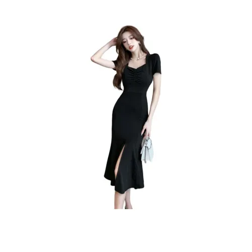 Si Bei'er Short Sleeved Dress Women's