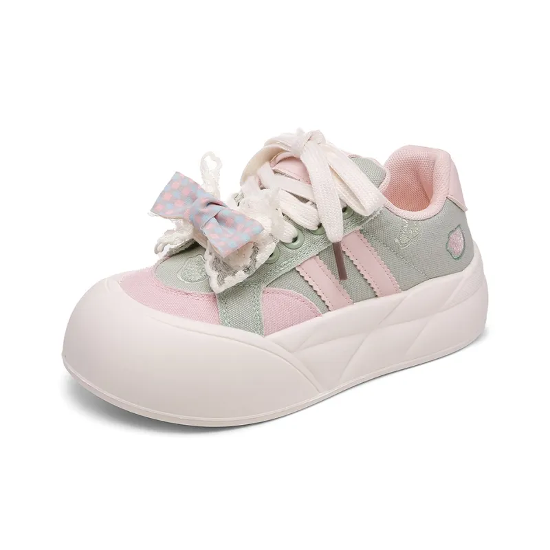 Lovely You Wear resistant And Lightweight Low Top Skateboard Shoes Women's-19