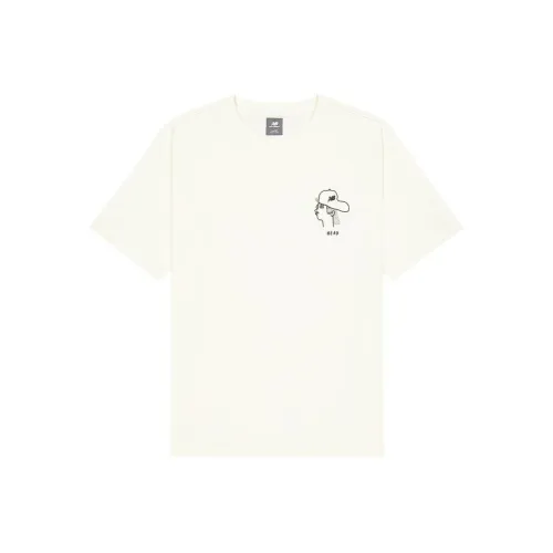 New Balance NB Grey T Shirt Men's White