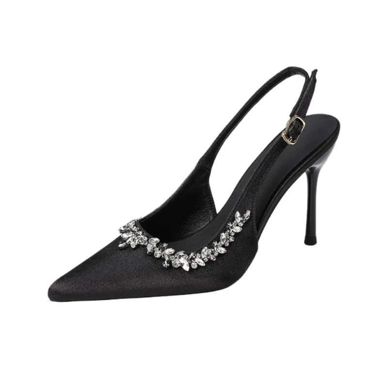 Alxnan Slim Heel High Heels Women's-2