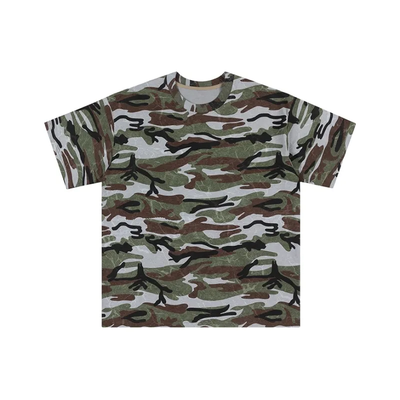 ROBINHOOD Drop Shoulder Sleeve Short Sleeved T Shirts Women's-2