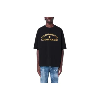 DSQUARED 2 Logo print Cotton T shirt