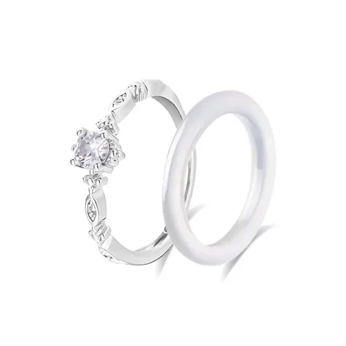 Muyan Colored Glaze Rings Women's