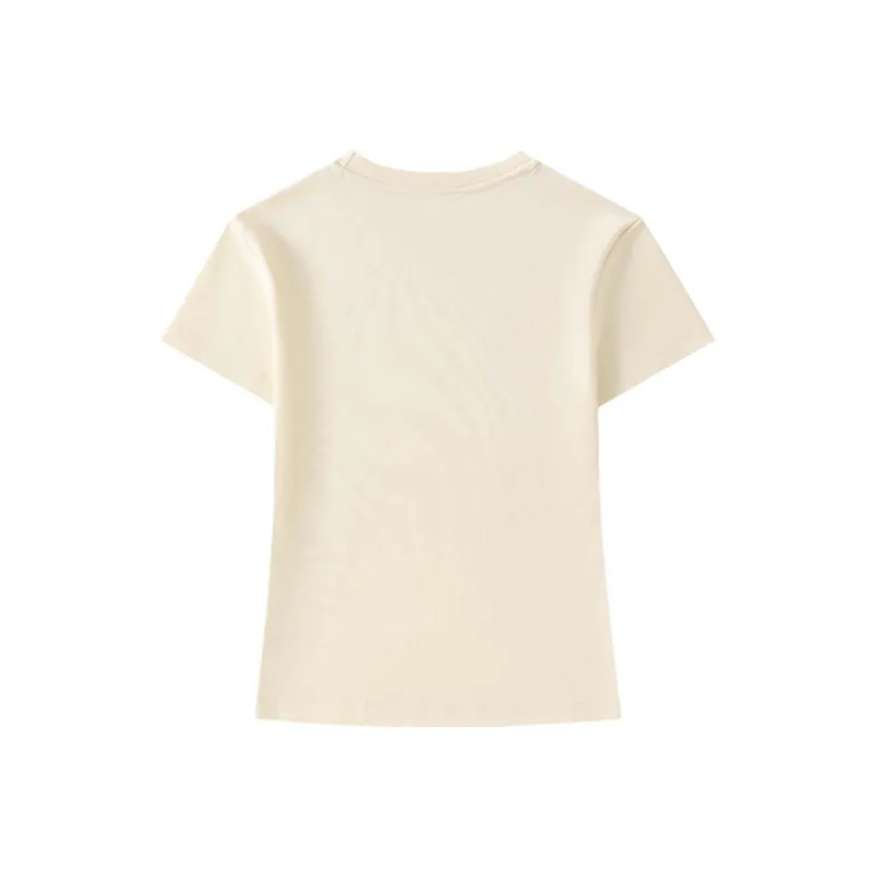 Warrior Huichao Riding The Wind Collection Drop Shoulder Sleeve T Shirt Women's-13