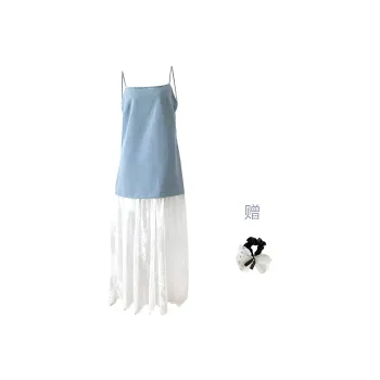TUSHIFEI Slip Dresses Women's Image Color+Hair Tie Included