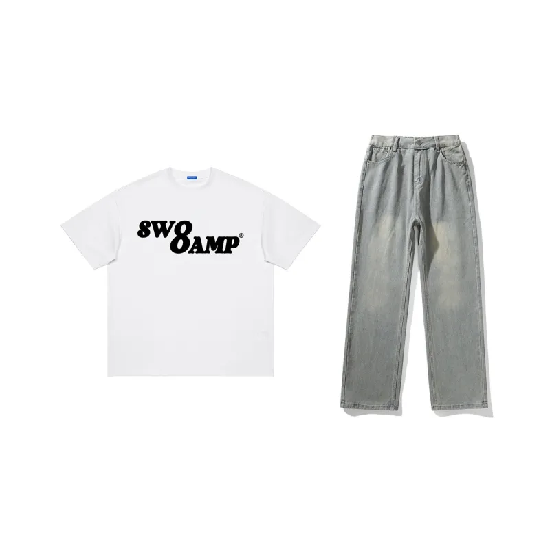 SWAMP AREA Casual Sportswear Unisex-10