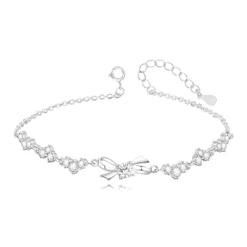 FANFRI 999 Fine Silver Bracelets Women's Love Confession Box