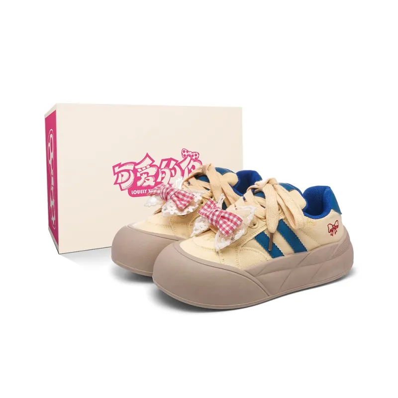 Lovely You Wear resistant And Lightweight Low Top Skateboard Shoes Women's-12