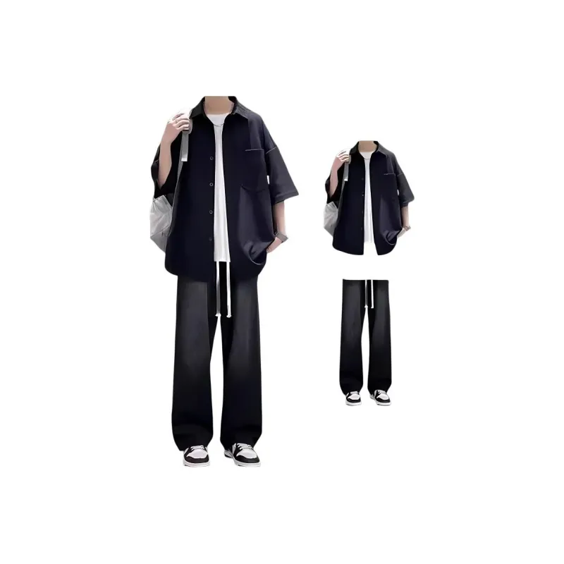 A/2/8/T Shirt Matching Sets Unisex-2
