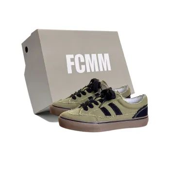 FCMM Slip Resistant, Abrasion Resistant, Lightweight, Breathable Low Top Skateboard Shoes Men's