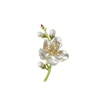NIGHT RIDER DRIGINAL Gold Plated Copper Brooches Women's