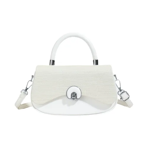 Yalu PU Handbag Women's White/Apricot/Milk Tea/Gray/Green/Black