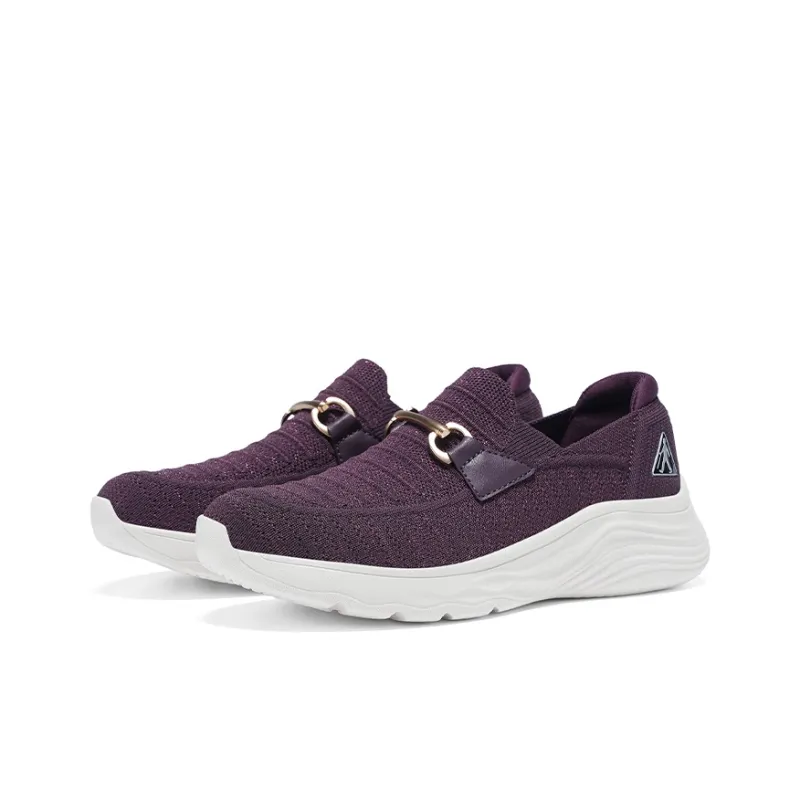 ZULIZ Casual Shoes Women's Dark Reddish Purple-2