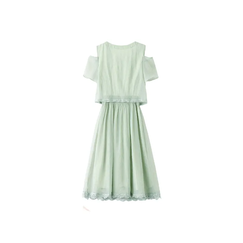 TEME Short Sleeved Dress Women's-5