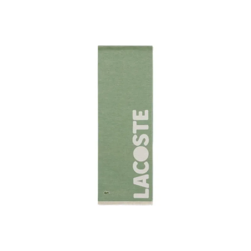 LACOSTE Eco Friendly Organic Cotton, 100% Cotton Shawls Men's Green-1