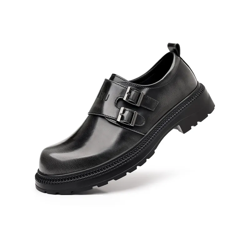 Dunnu Men's Casual Shoes Men Low Top Black-6