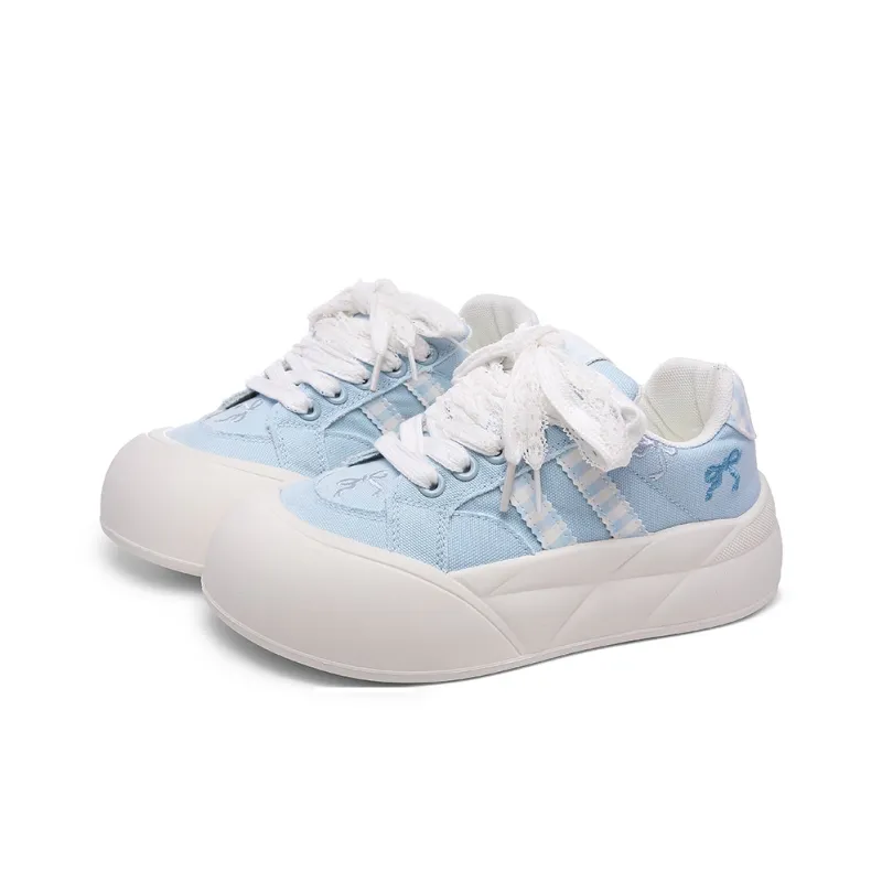 Lovely You Wear resistant And Lightweight Low Top Skateboard Shoes Women's-14