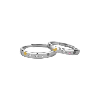 BYTHERE 925 Sterling Silver Rings Unisex