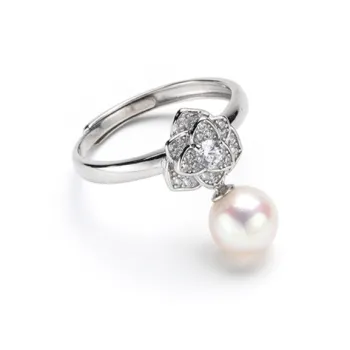 Ancient Jewelry Pearl Rings Women's