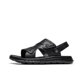 Mulinsen Beach Sandals Men Black/Brown