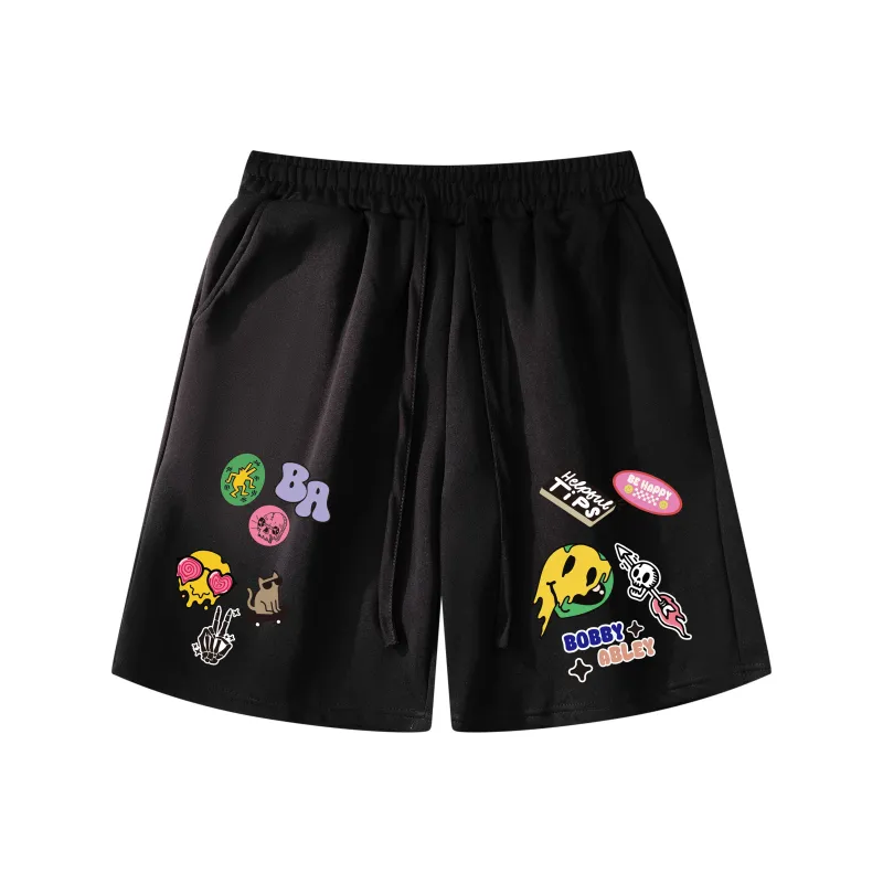 BOBBY ABLEY Casual Shorts Unisex-2