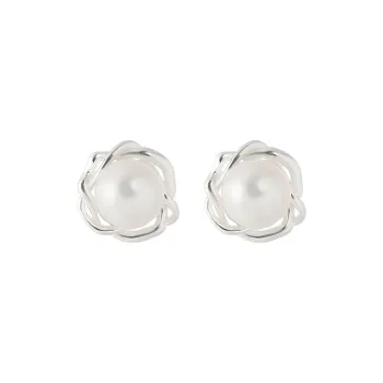 Zocai S925 Silver Stud Earrings Women's